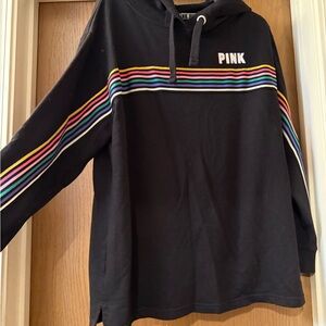Victoria's Secret Pink Black Hoodie